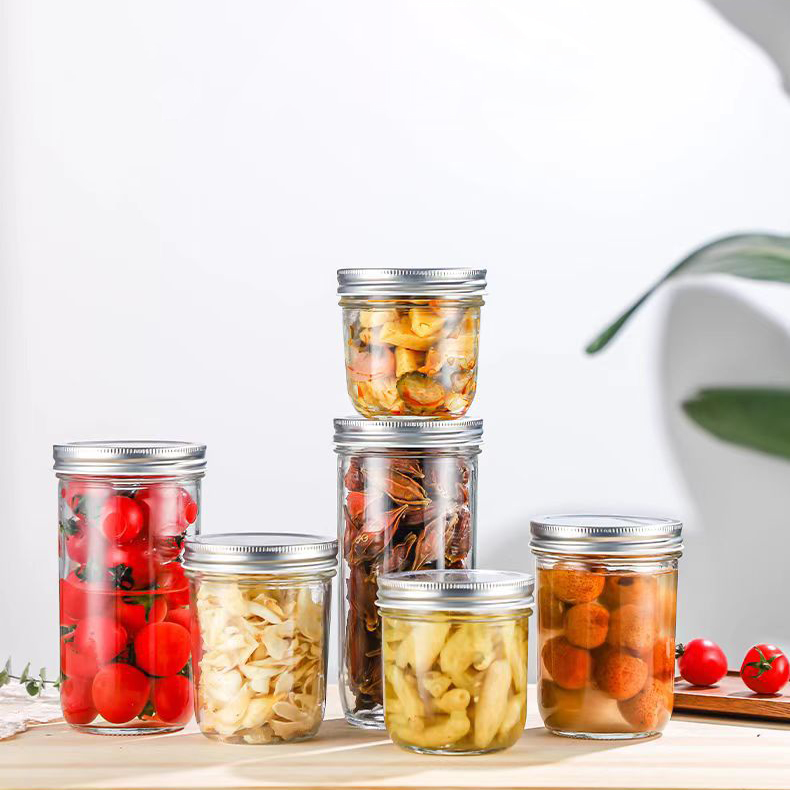 Bulk Wide Mouth Mason Jar with Metal Lid - Image 4