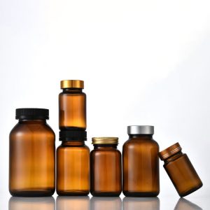 amber-glass-packer-bottle-wide-mouth