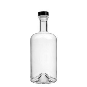 Crystal Flint Glass 750ml Glass Liquor Bottle