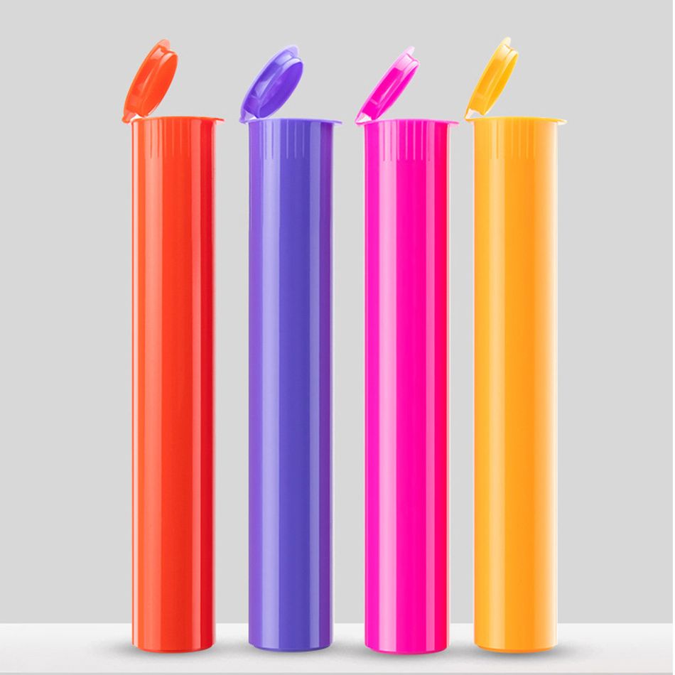 Biodegradable 116mm Squeeze Pop Top Pre Roll Child Resistant Tubes - Image 4