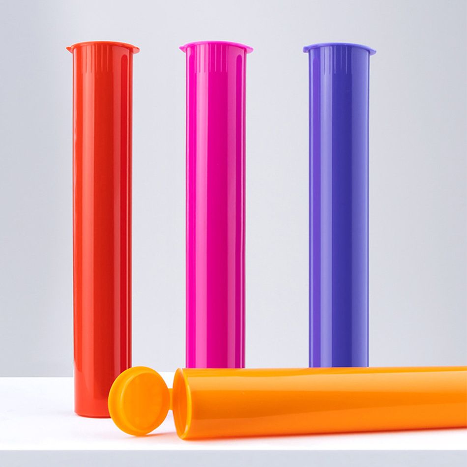Biodegradable 116mm Squeeze Pop Top Pre Roll Child Resistant Tubes - Image 3