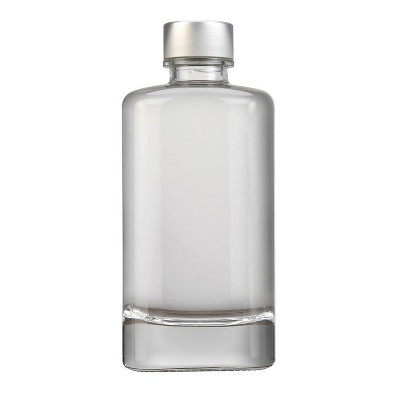 250ml 500ml Square Glass Drinking Bottle for Vodka & Whisky - Image 3