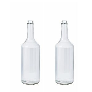 32oz Clear Glass Bar Mix Bottle