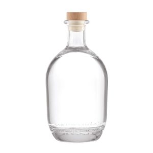 Customised Super Flint 500ml Glass Spirits Bottle